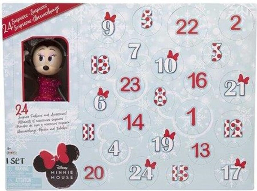 Minnie Mouse Julekalender Disney Pakkekalender 215714