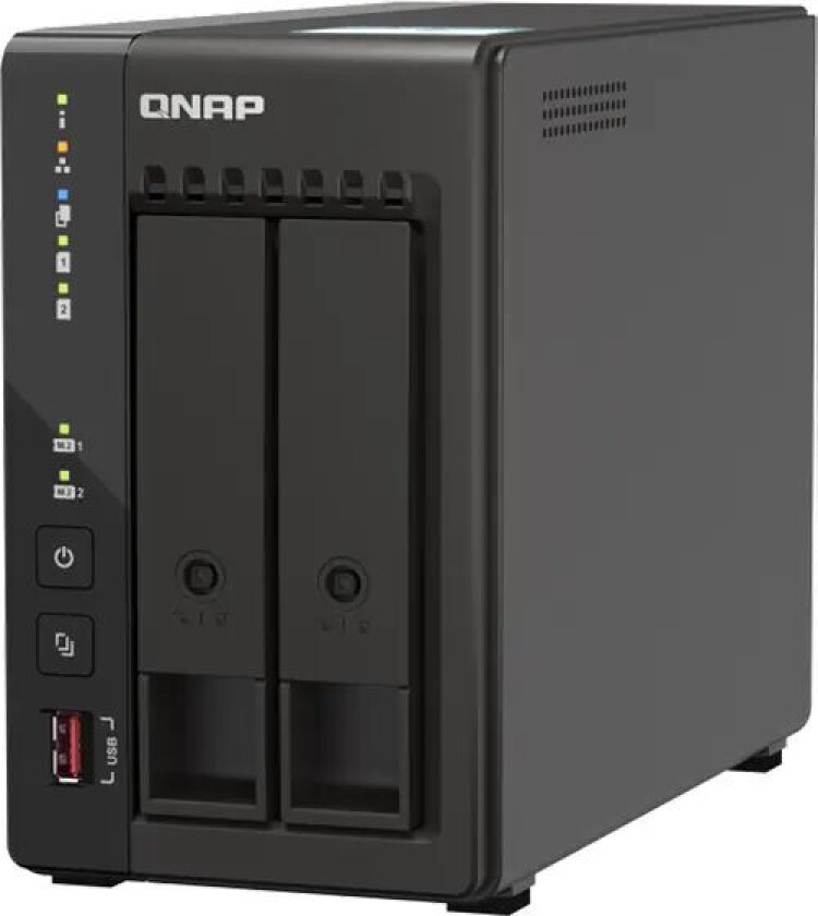 Qnap Ts-253e-8g 2-bay Desktop Nas Cel J6412 8gb 0tb Nas-server