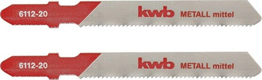 Kwb HSS stikksagblad 77/55 x 1,2 mm metall 2 stk.