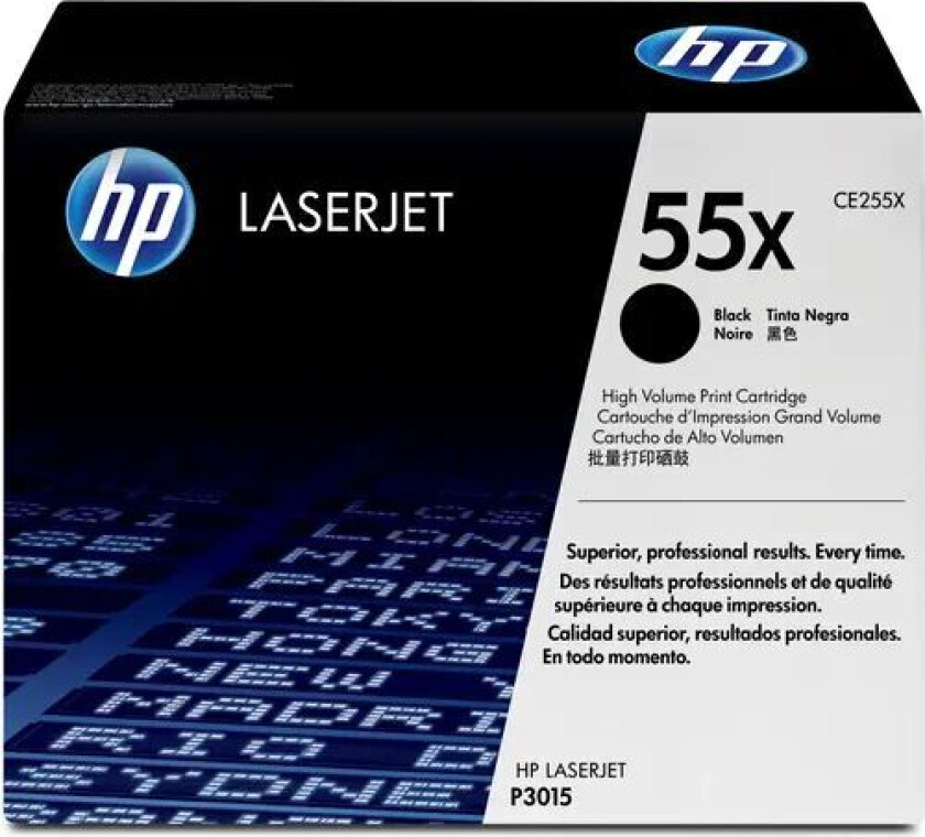 Hp Toner Svart 55x 12.5k - Ce255x