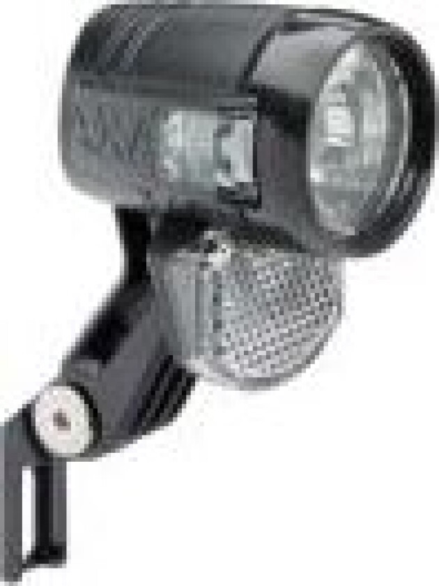 Front light Blueline 30 E-bike 6-12V Black 30 LUX, The AXA Blueline30 is a compact and sporty E-bike headlight with a
