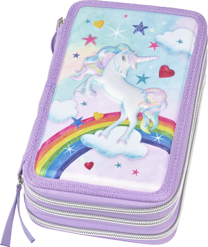 Bilde av - Triple Decker pencil case unicorn (573040)