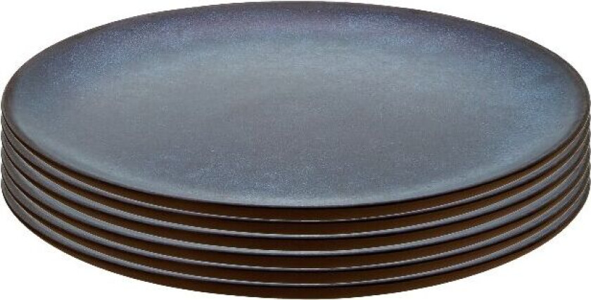 Aida Raw desserttallerken Ø20 cm 6-pakning Blue