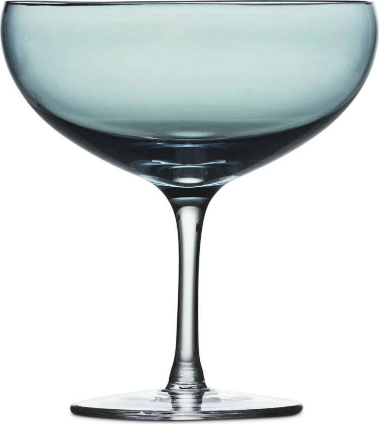 Happy champagneglas 28 cl Blå