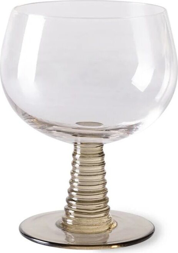 Swirl Vinglass Lav 35 cl Ø10x12 cm Grønn