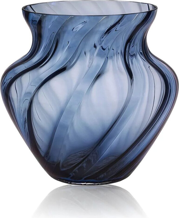 Dahlia Vase Blue smoke