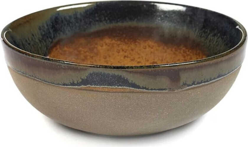 Surface skål 13 cm Grå-rust brun