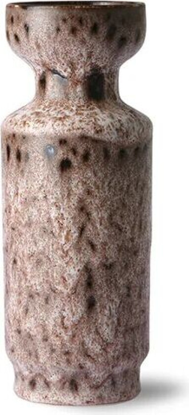 Retro Vase Ø9x25 cm Brun