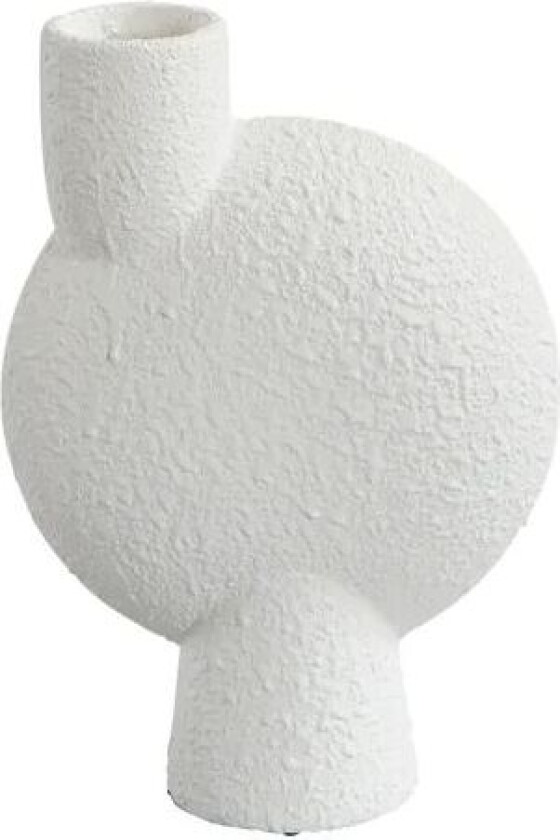 Sphere Vase Bubl Medio Ø19 cm White