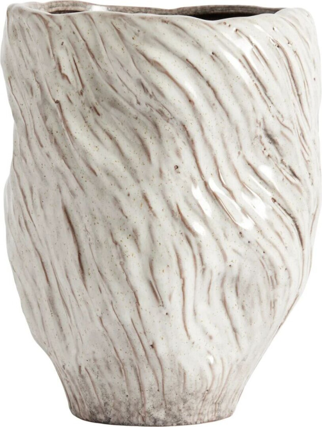 MUUBS Mud vase 25 cm Oyster
