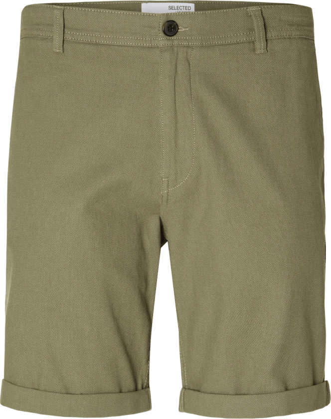 Selected Homme Slim Luton Flex Shorts - Burnt Olive