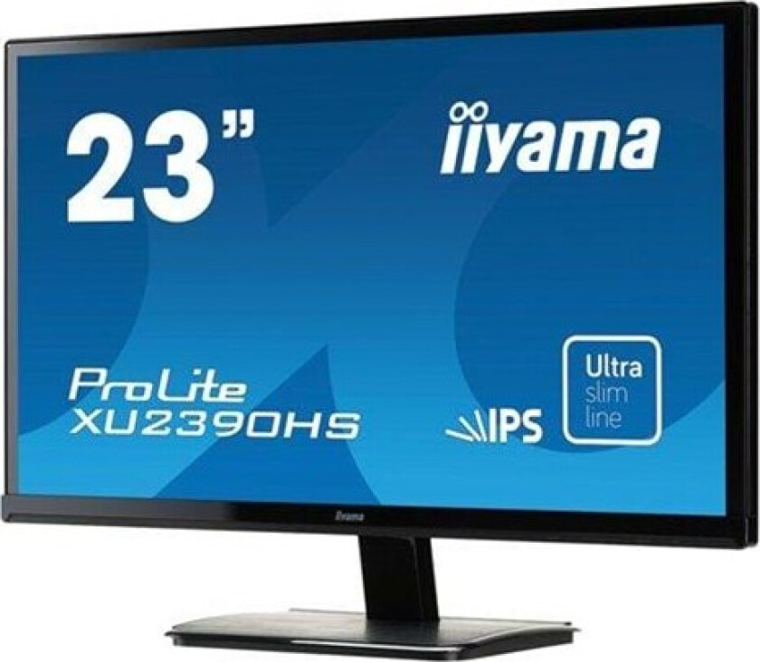23" iiyama Prolite XU2390HS-B1 - 4 ms - Skjerm