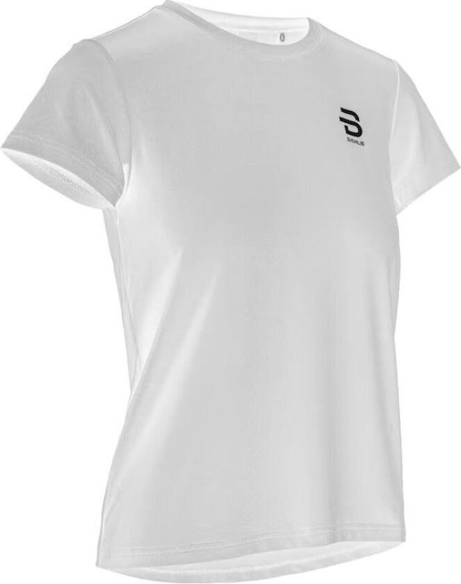 T-Shirt Run Dame Brilliant White M