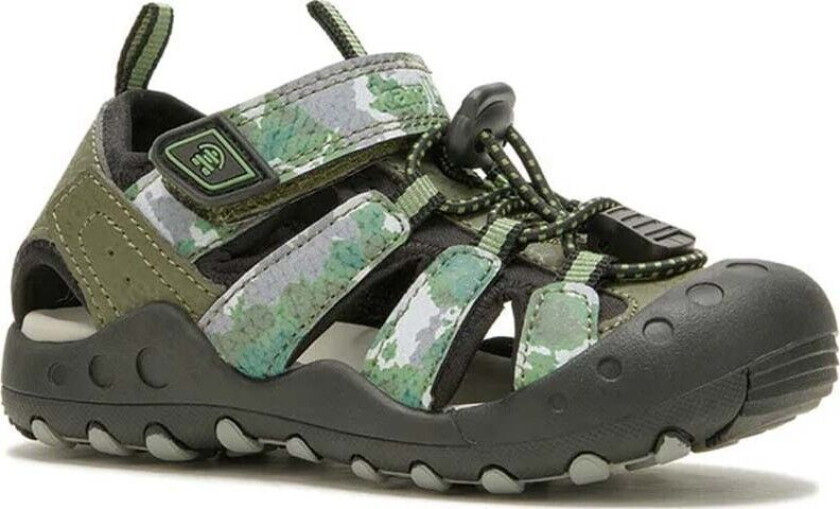 Kids' Crab Print Olive 25, Olive