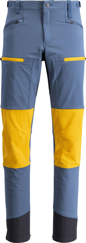 Men's Padje Stretch Pant Denim Blue/Tangelo 52, Denim Blue/Tangelo