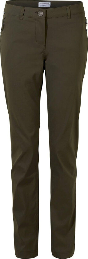 Women's Kiwi Pro II Trousers Mid Khaki 16 Long, Mid Khaki