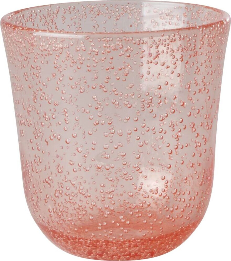 Bilde av Rice tumblerglass bubble design akryl 41 cl Peach