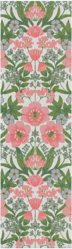 Bettys tulipaner bordløper 35x120 cm Rosa-grønn