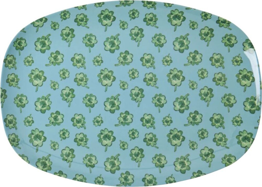 Rice melamintallerken 22x30 cm Good luck