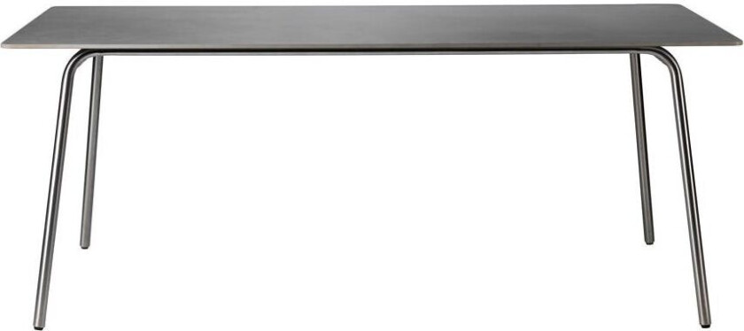 M21 Teglgård hagebord 90x180 cm Stone-stainless steel