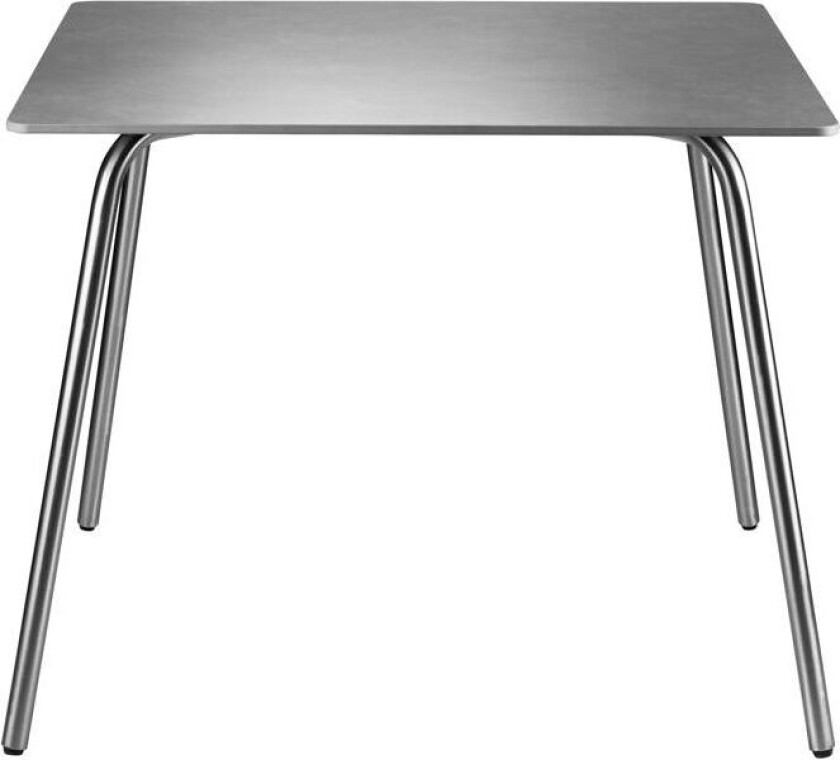 M21 Teglgård hagebord 90x90 cm Stone-stainless steel