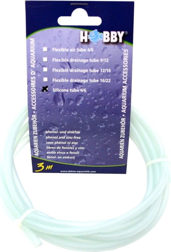 Bilde av Silikonslange 4/6 mm 2,5 m