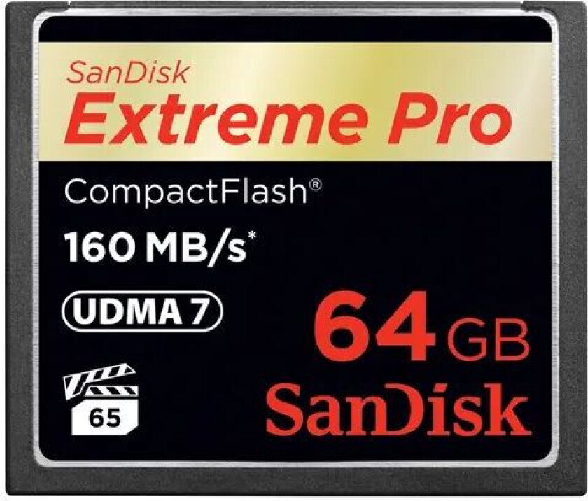 Bilde av Sandisk Extreme Pro 64gb Compactflash Kort