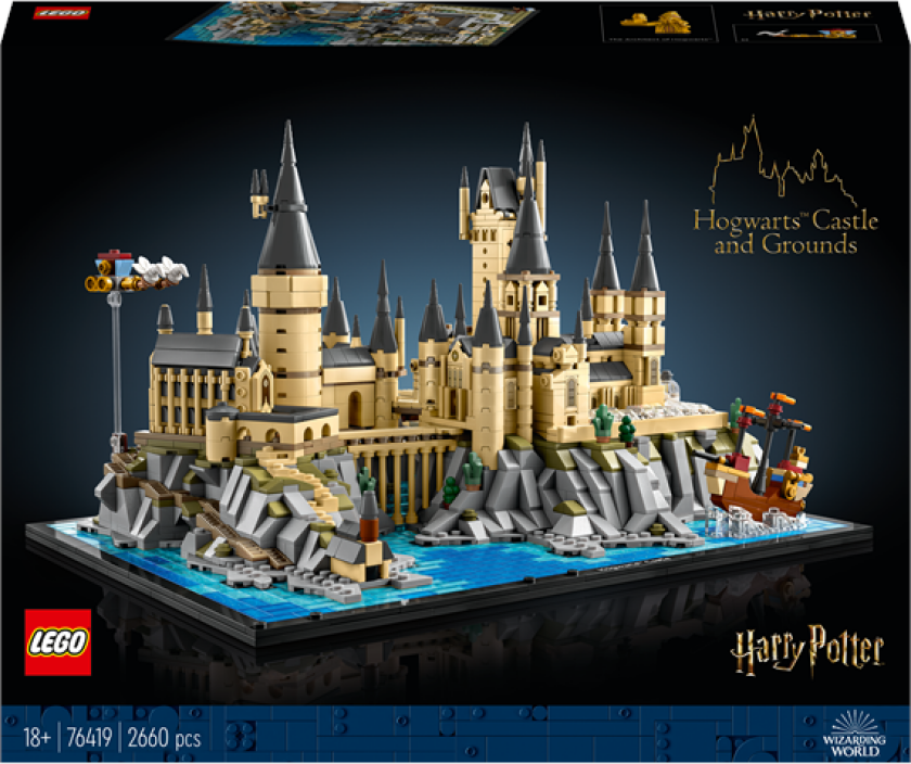 Lego Harry Potter - Galtvortborgen Med Hageanlegg 76419