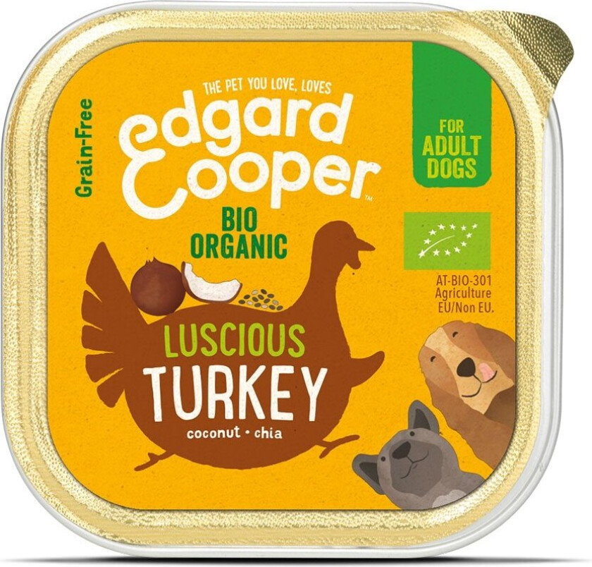 Edgard & Cooper Dog Økologisk kalkun 100 g
