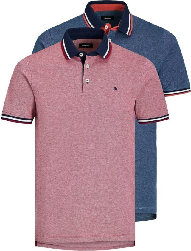 Jack & Jones Jack&jones; 2 Pk Polopiquet Blå L