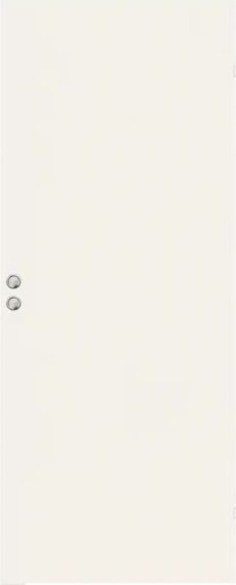 Skyvedørblad Easy Gw 9x21 Hvitmalt Enkel Slett Lettdør