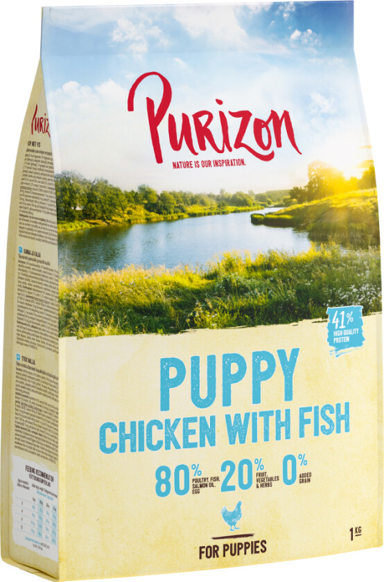 Puppy Kylling med fisk - kornfri - 4 kg