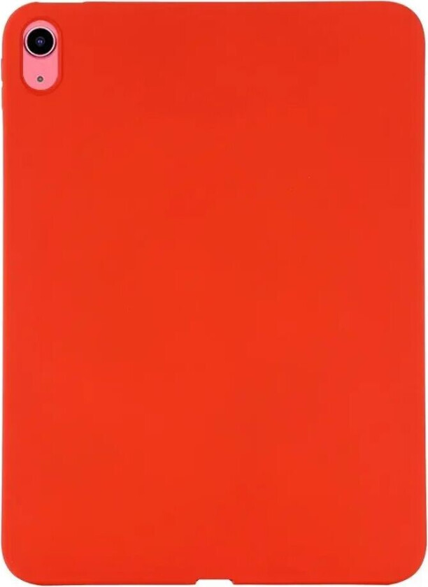 iPad 10.9 (2022) Liquid Silikone Shockproof Deksel - Rød