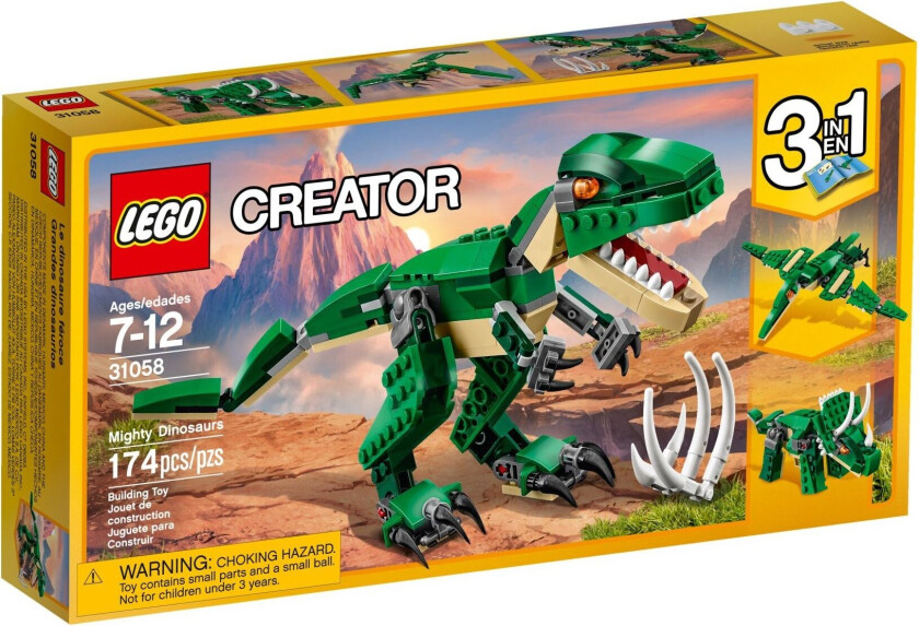 Creator 31058 Grønn dinosaur