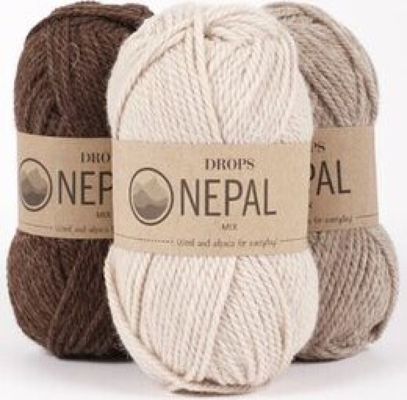 Drops Nepal Garn Unifarget 6273 Cerise