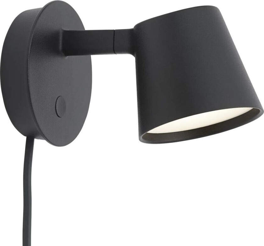 Tip Wall Lamp Black