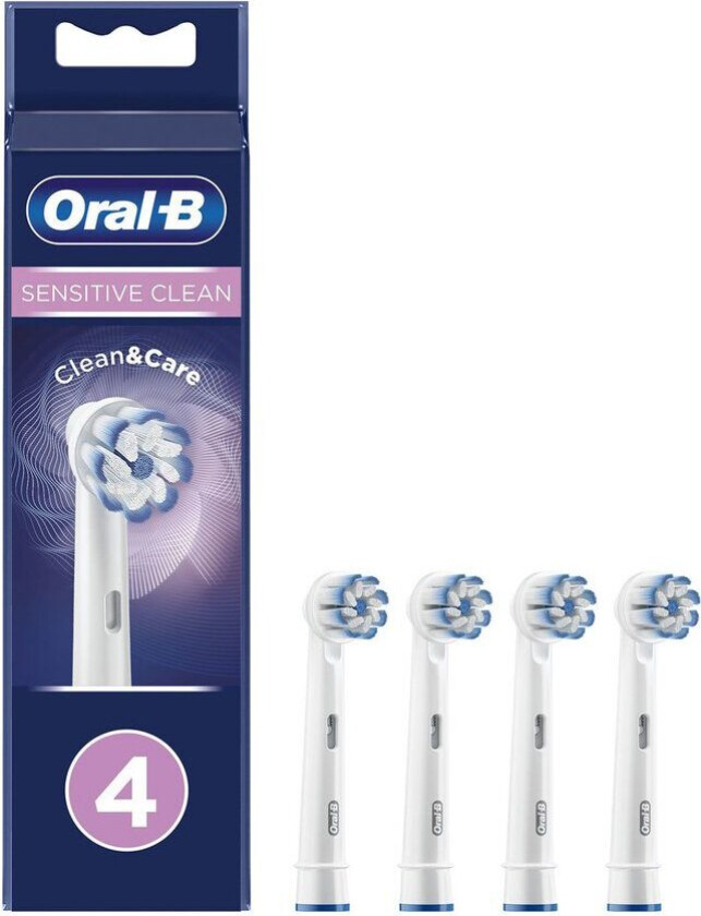 Bilde av Oral-B Sensitive Clean & Care 4ct