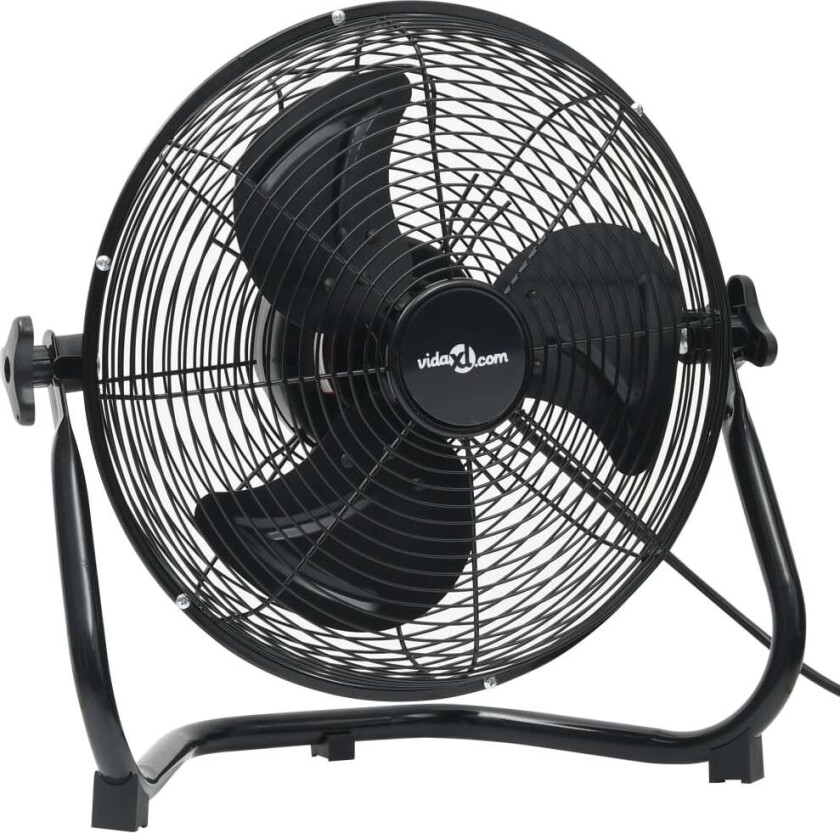Gulvvifte 3 hastigheter 55 cm 100 W svart