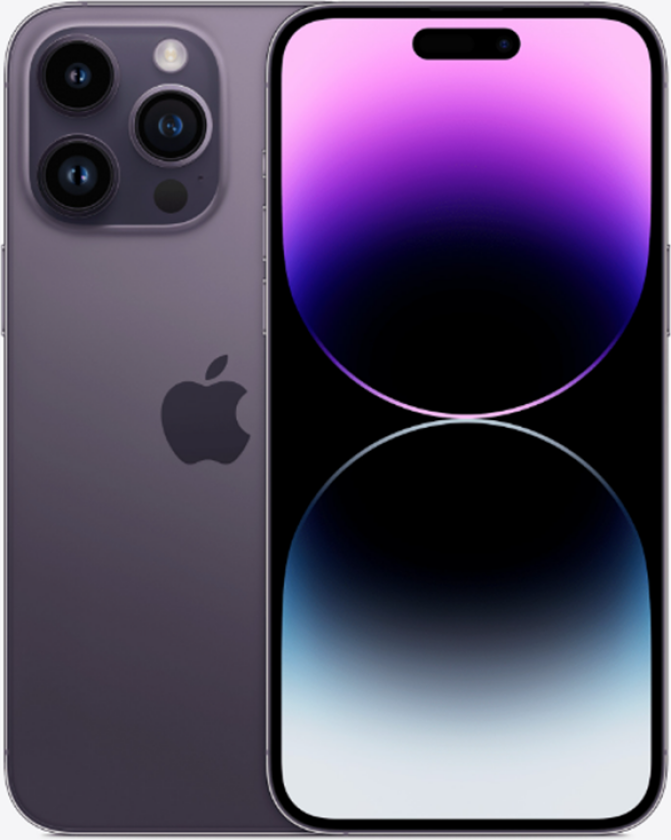 Iphone 14 Pro Max 512gb, Mørk Lilla