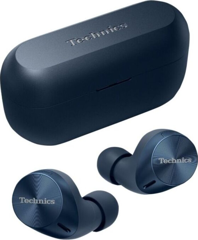 Technics AZ60M2 - True wireless-hodetelefoner med mikrofon - i øret - Bluetooth - aktiv støydemping - midnattsblå