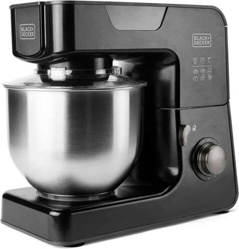 Kjøkkenmaskin 1000W Svart