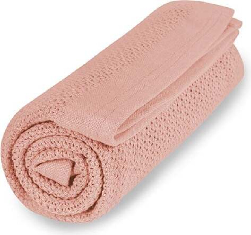 Bilde av Babyteppe Soft Grid EKO Cloud Pink Vinter & Bloom