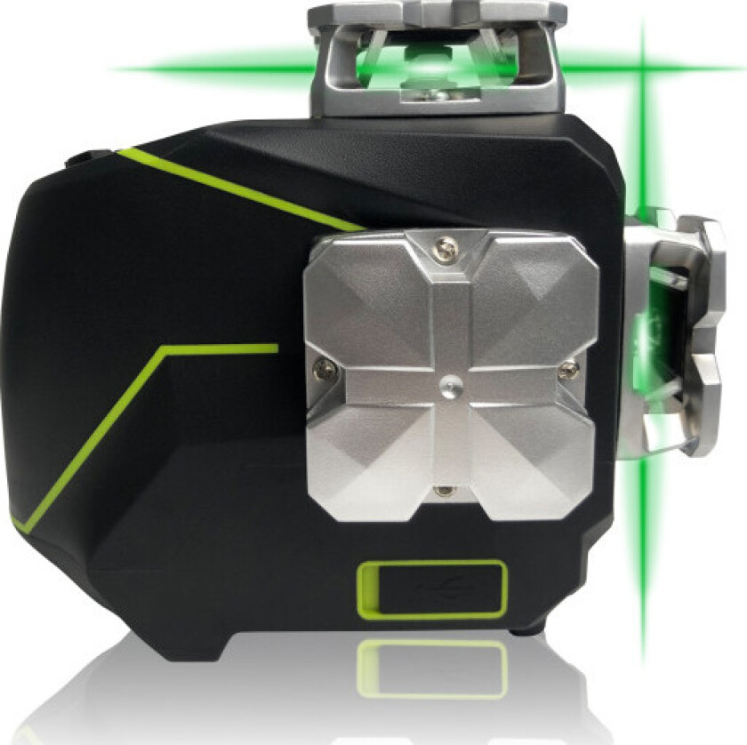 X360-2 Linjelaser med batteri 2 stykker 360˚ linjer