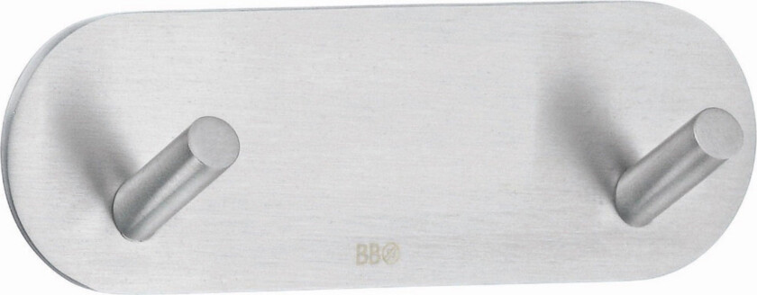 håndkleknagg, børstet rustfritt stål