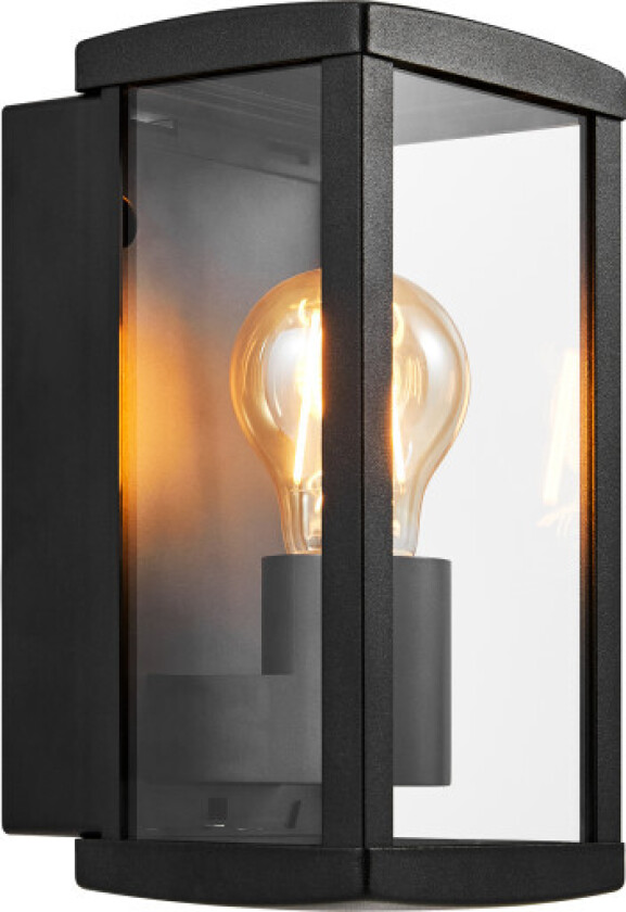 Luchy vegglampe for utendørsbruk IP44 - Svart