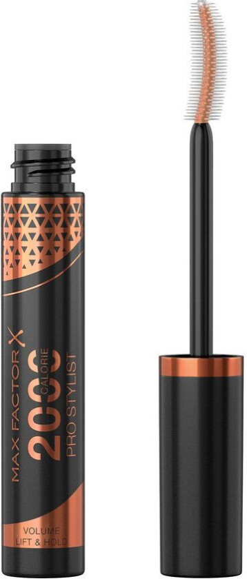 2000 Calorie Pro Stylist Mascara Black Brown 9ml