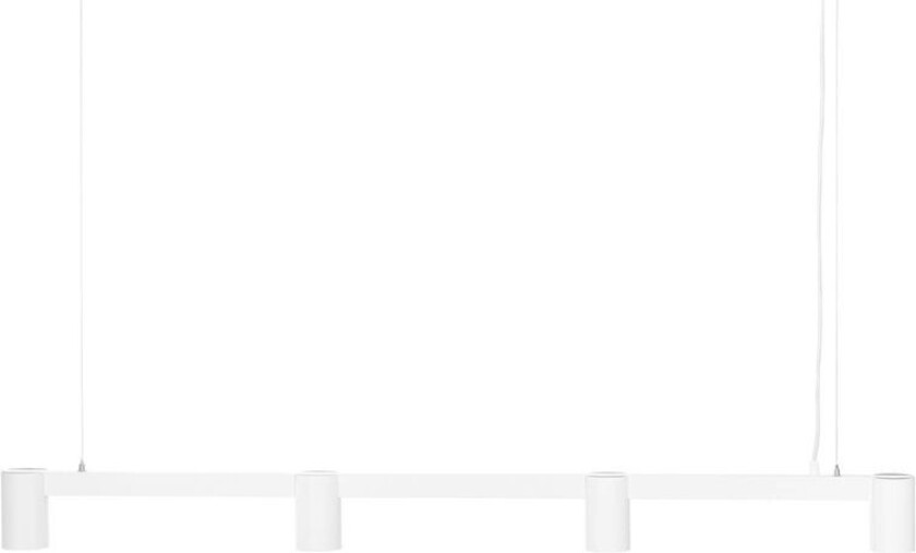 Brinja hengelampe hvit 4 lyskilder lang