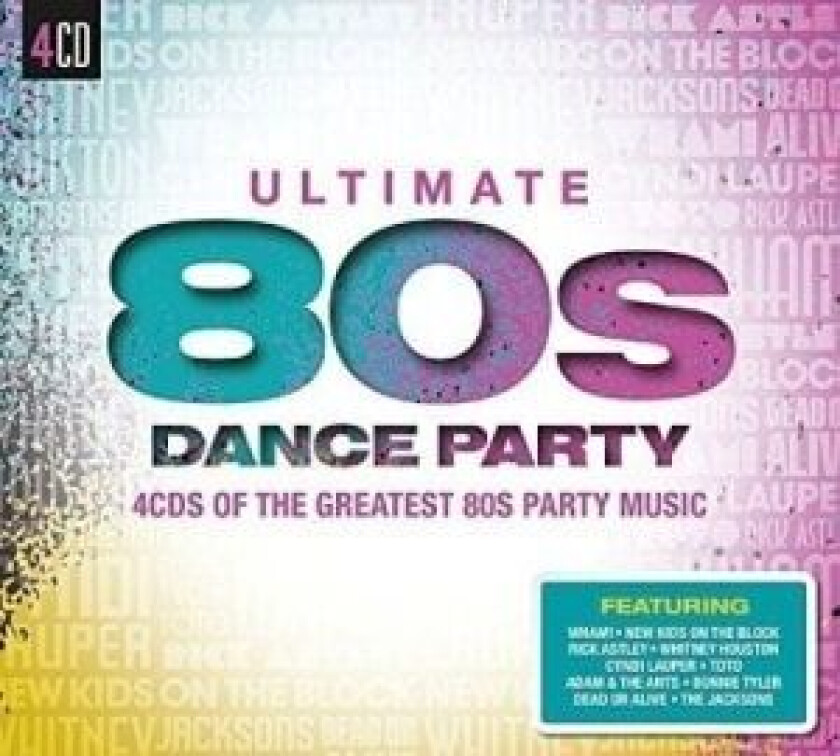 Various Artists : Ultimate… 80s Dance Party CD 4 discs (2016)