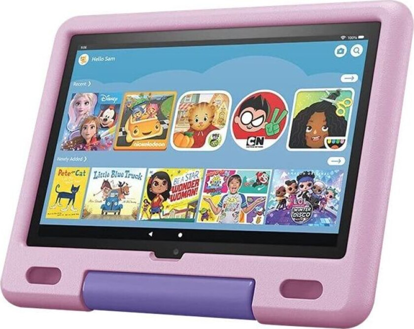 Amazon Fire HD 10 Kids - 11. generasjon - tablet - Fire OS - 32 GB - 10.1" (1920 x 1200) - microSD-spor - lavendel