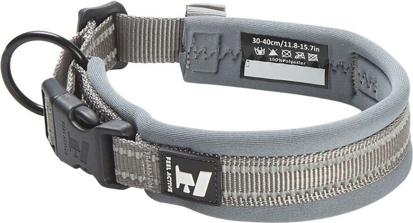 Feel Active Vadderat Halsband Grå (40-50 cm)